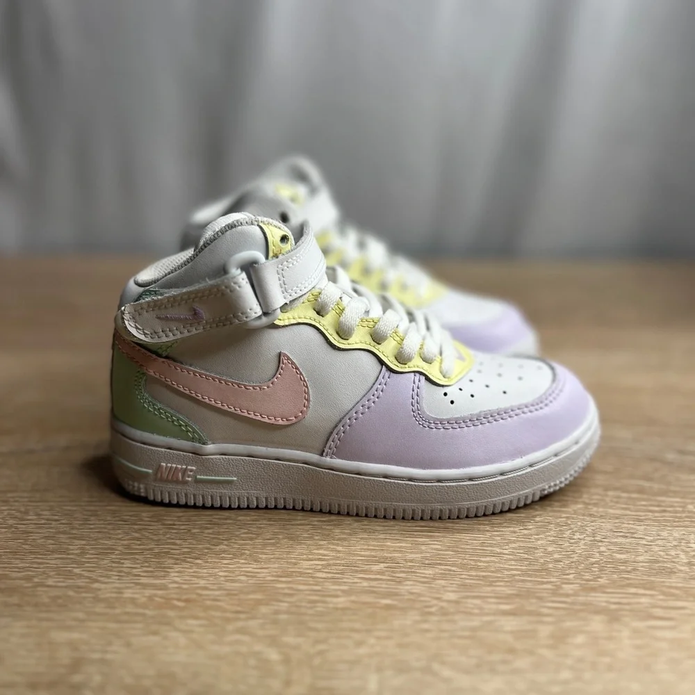 Nike Air Force 1 Mid Custom Hand Painted Sneakers